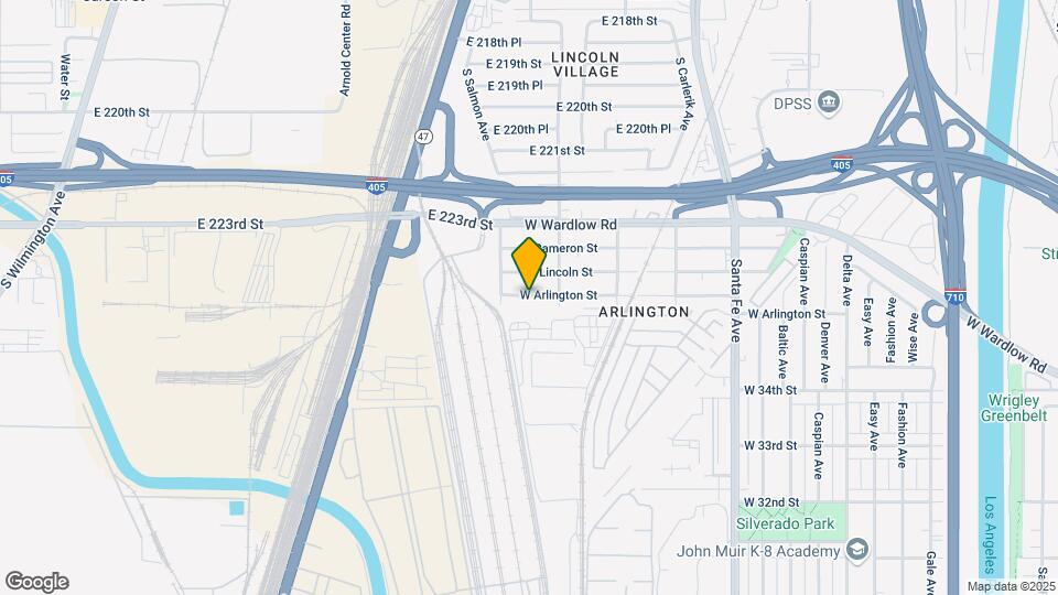 2402 W Arlington St, Unit 2402 Map and Location Details