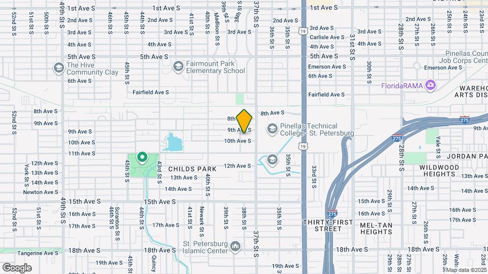 3755 10th Ave S Map and Location Details