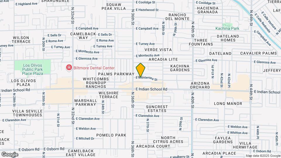 Mountain Ridge Condominiums Mapa y Detalles de la Ubicación