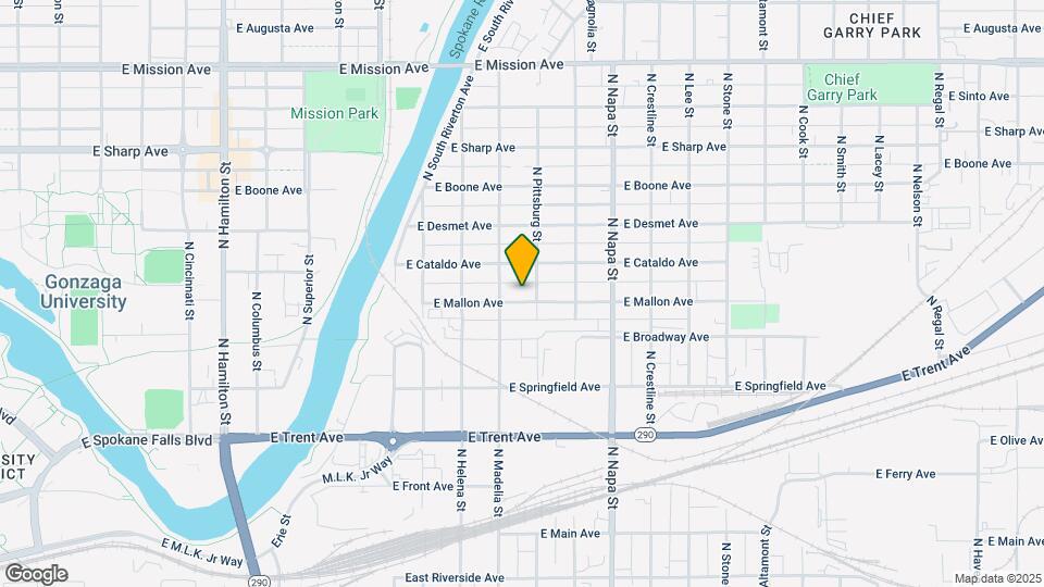 1717 E Mallon Ave Map and Location Details