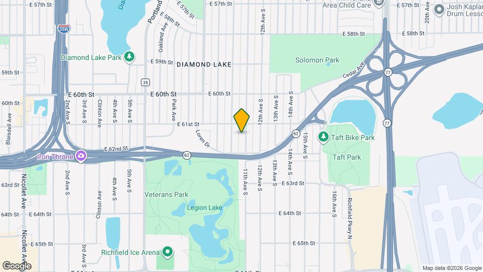 6116 11th Ave S Mapa y Detalles de la Ubicación