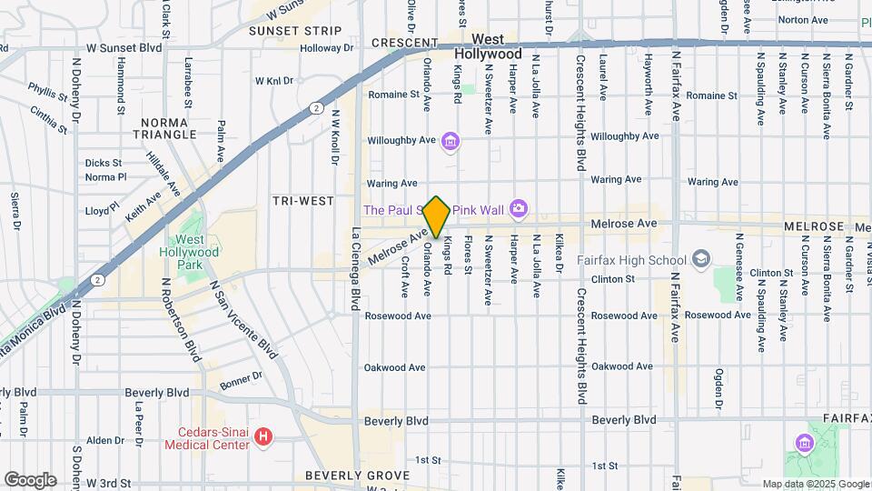 630 N Orlando Ave Map and Location Details