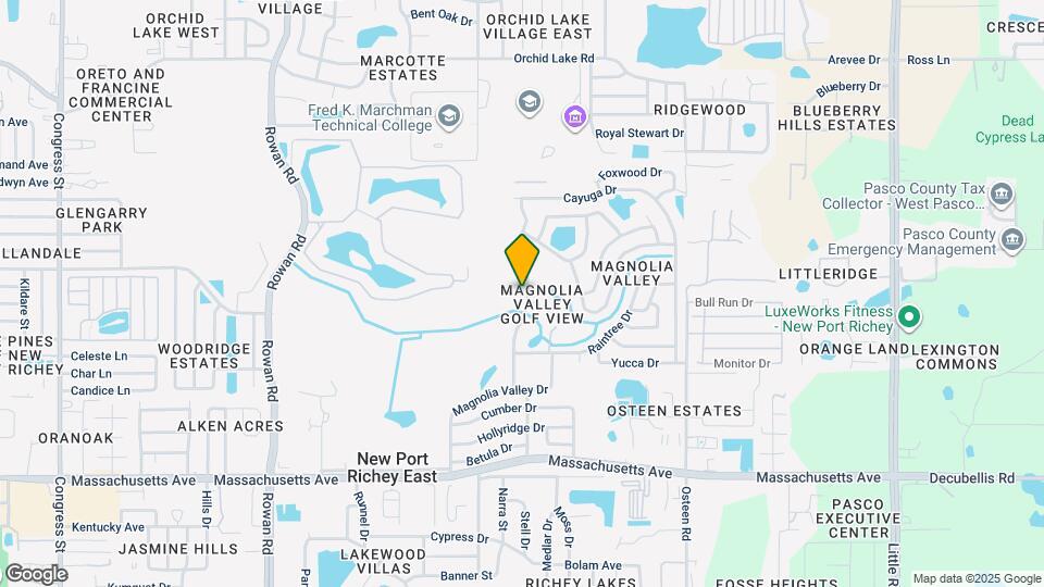 7419 Valley Ct Map and Location Details