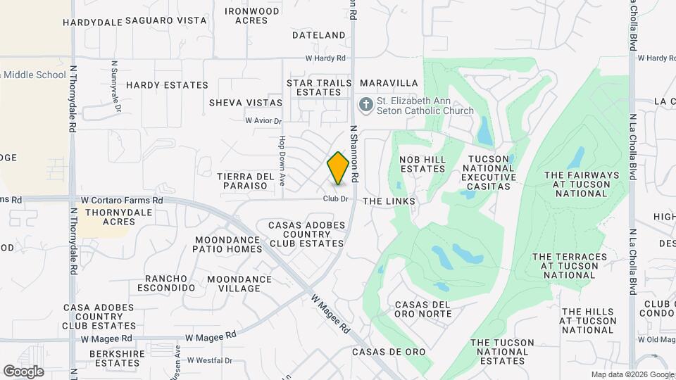 2966 W Country Meadow Dr Map and Location Details