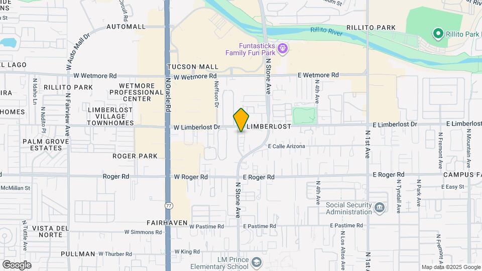 4154 N Thurston Ln, Unit Unit 101 Map and Location Details