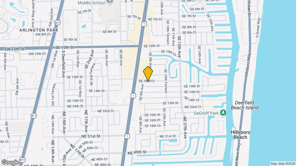 808 SE 13th Ct Mapa y Detalles de la Ubicación