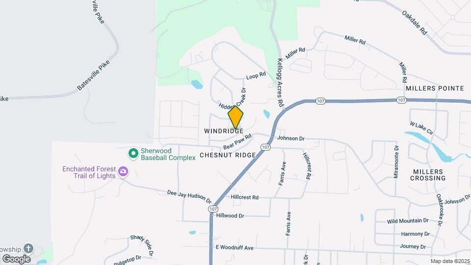 10708 Stoneridge Dr Map and Location Details