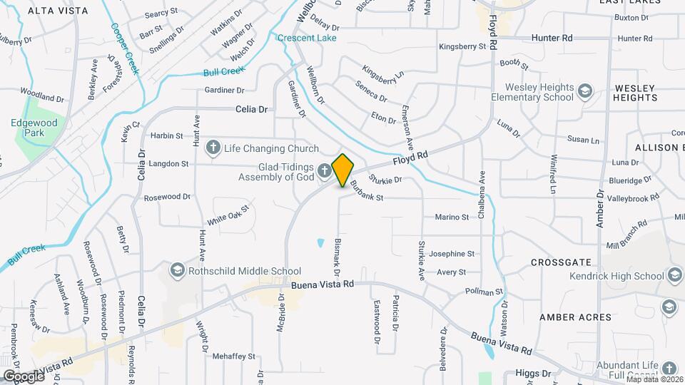1251 Bismark Dr Map and Location Details
