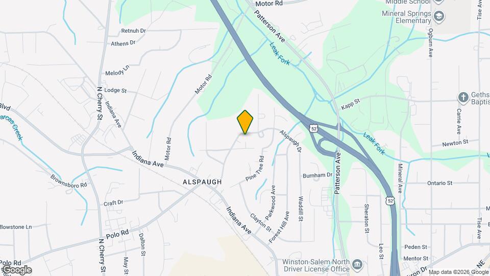 343 Alspaugh Dr Map and Location Details