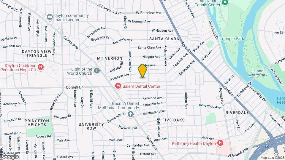 421 Delaware Ave Mapa y Detalles de la Ubicación