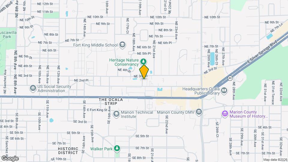 221 NE 19th Ave Map and Location Details