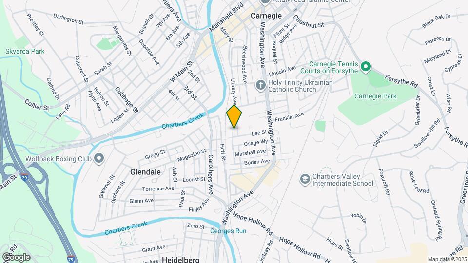 851 Kennedy St Map and Location Details