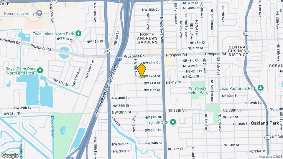 432 NW 42 St Mapa y Detalles de la Ubicación