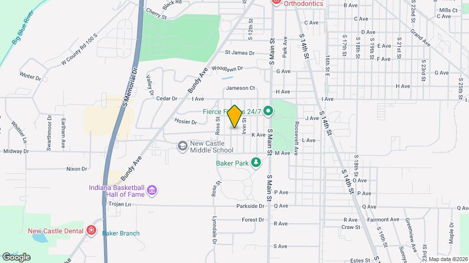 1738 Morton St Map and Location Details