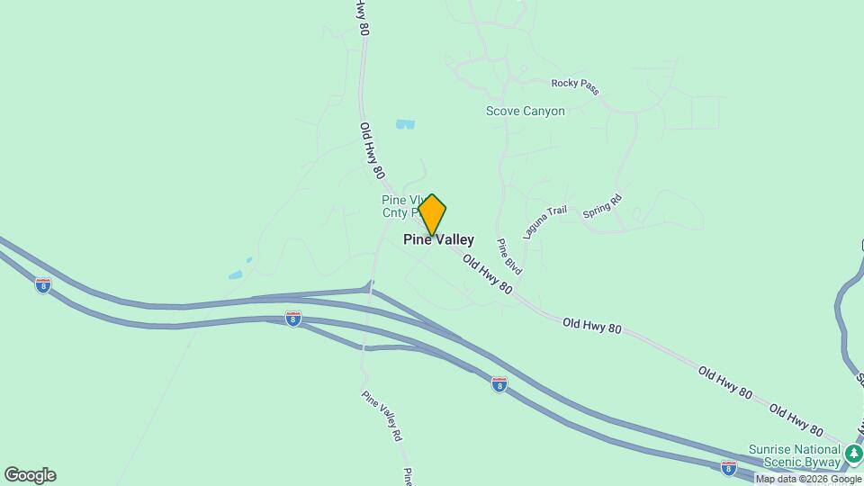 28857 Old Hwy 80 Map and Location Details
