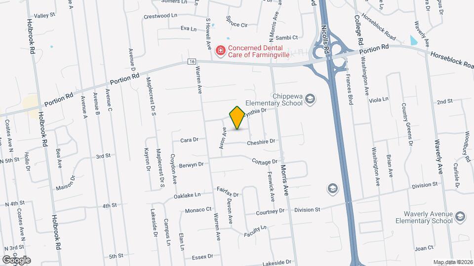 6 Gaines Dr Map and Location Details