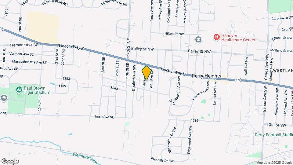 184 Bernower Ave SW Mapa y Detalles de la Ubicación