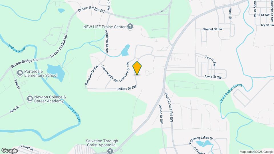 8201 Spillers Dr SW Map and Location Details