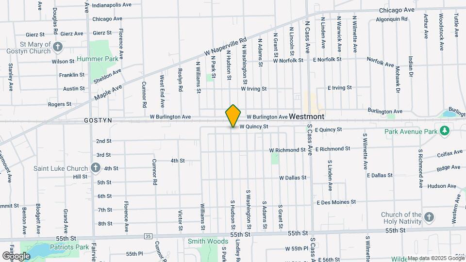 219 W Quincy St Map and Location Details