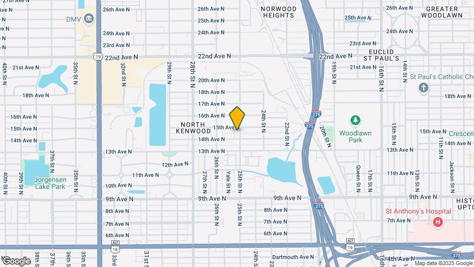 1420 25th St N Map and Location Details