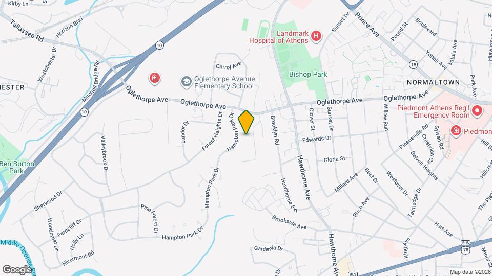 232 Gilleland Dr Map and Location Details