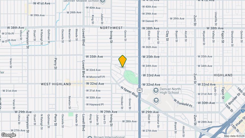 3289 Grove St Map and Location Details