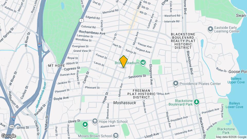 25 Poplar St Map and Location Details