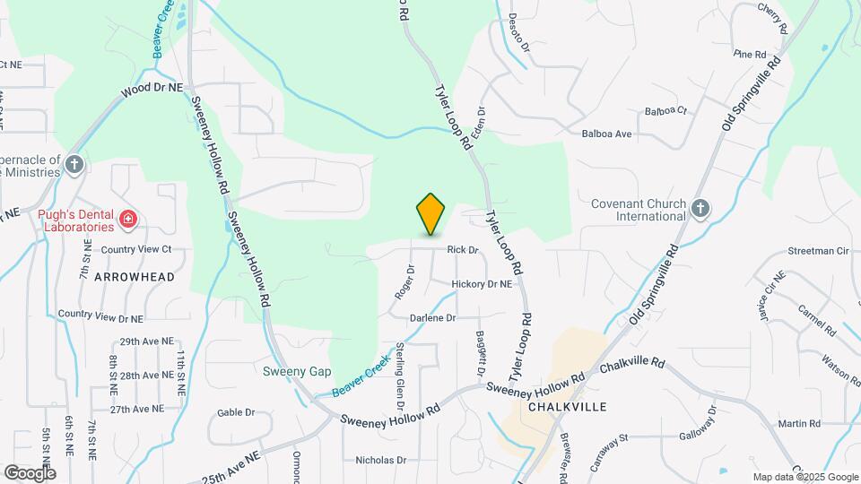 5112 Rick Dr Map and Location Details