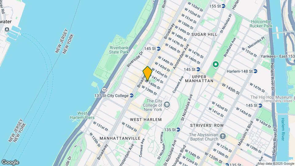 546 W 140th St Map and Location Details