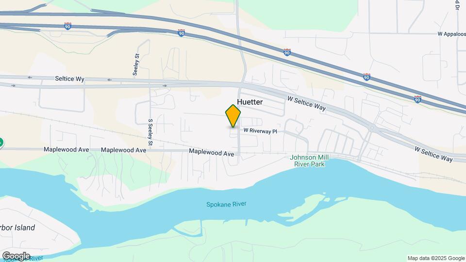 3415 N Huetter Rd Map and Location Details