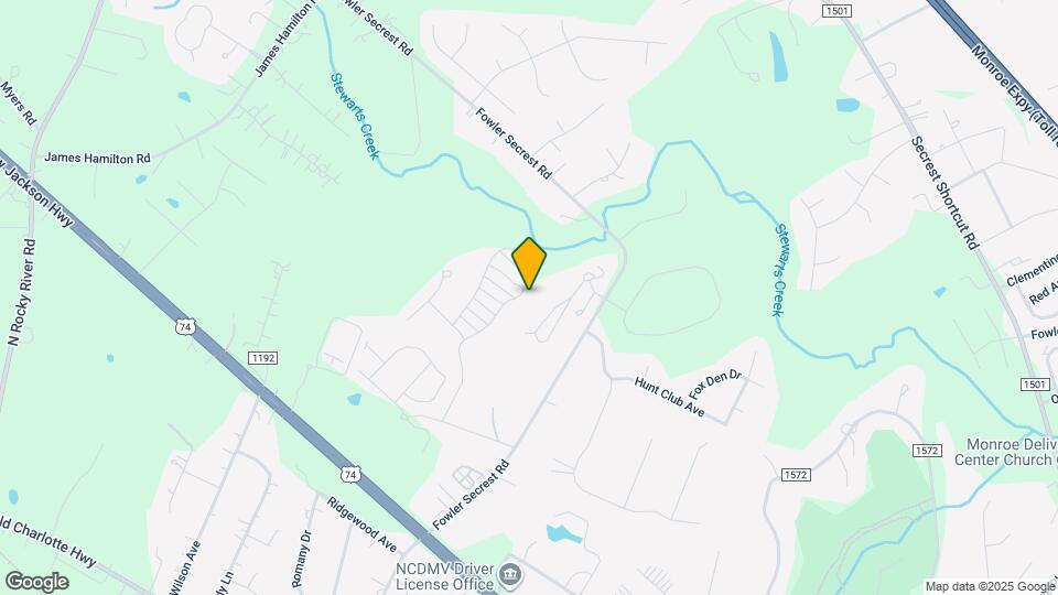 2822 Woodlands Creek Dr Map and Location Details