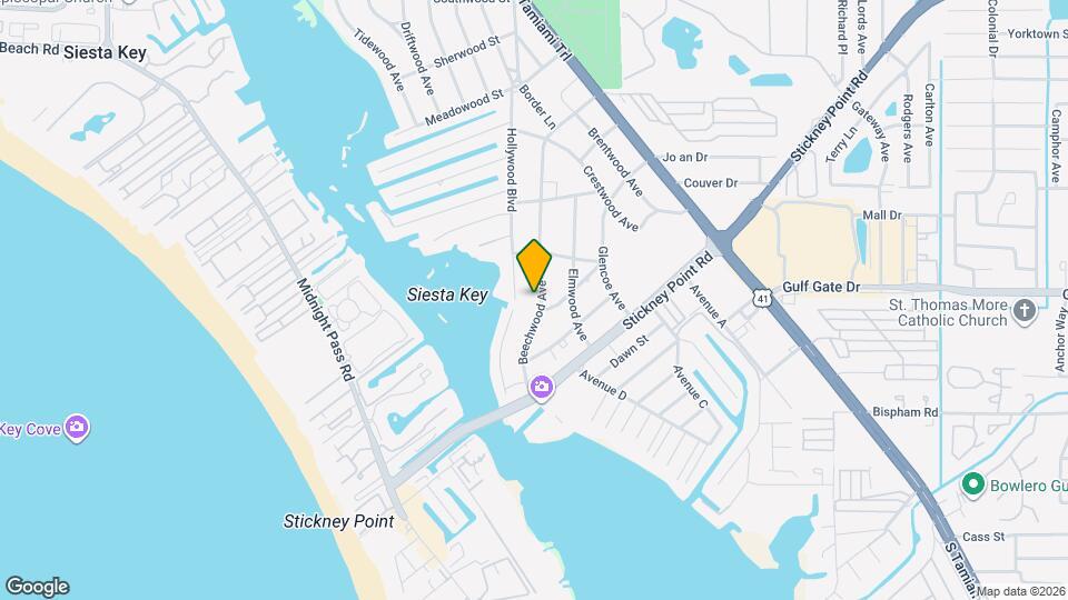 6346 Beechwood Ave Map and Location Details