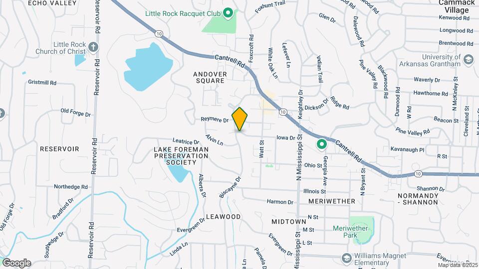 1923 Biscayne Dr Map and Location Details