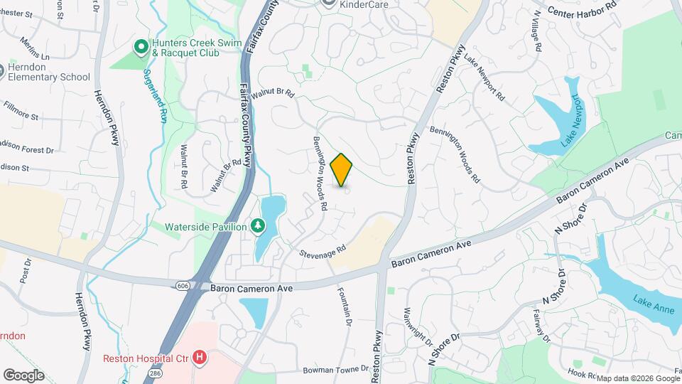 1640 Fieldthorn Dr Map and Location Details