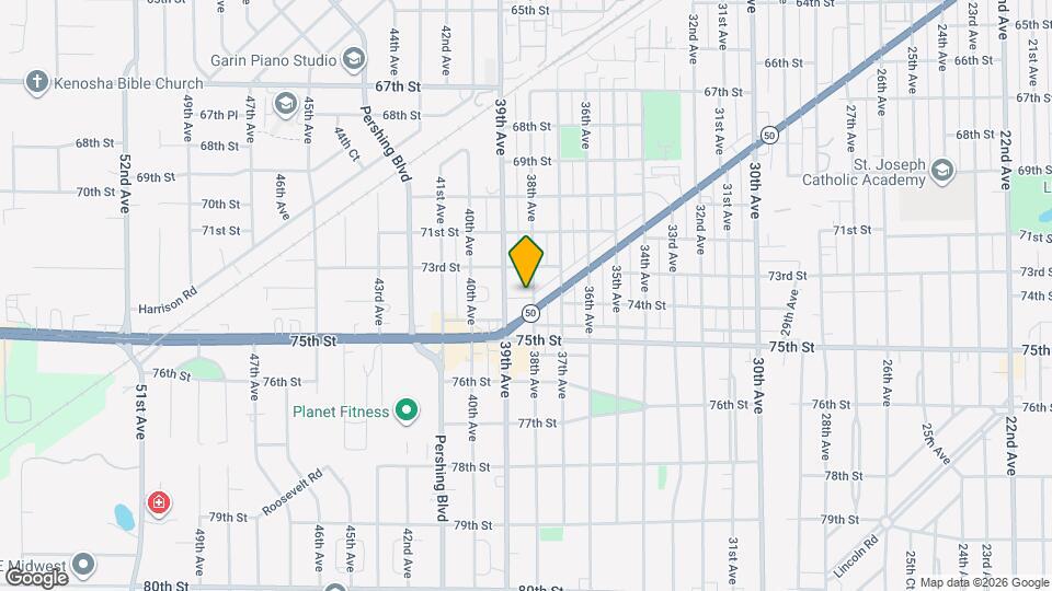 7324 38th Ave Map and Location Details