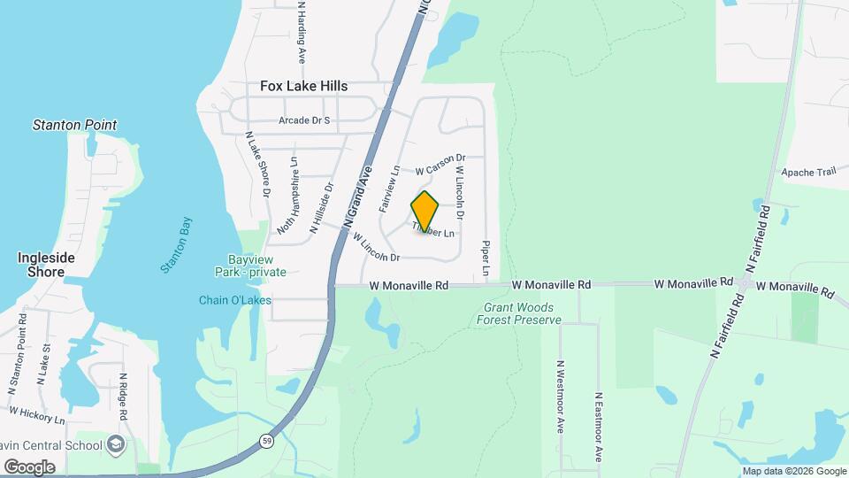25283 Timber Ln Map and Location Details