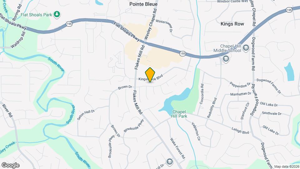 3545 Lehigh Way Map and Location Details