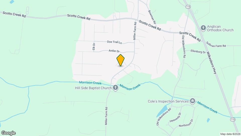 401 Miller Farm Rd Mapa y Detalles de la Ubicación