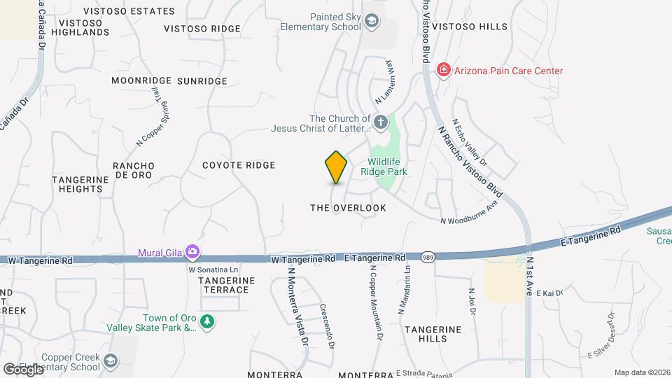 12188 N Kylene Canyon Dr Map and Location Details