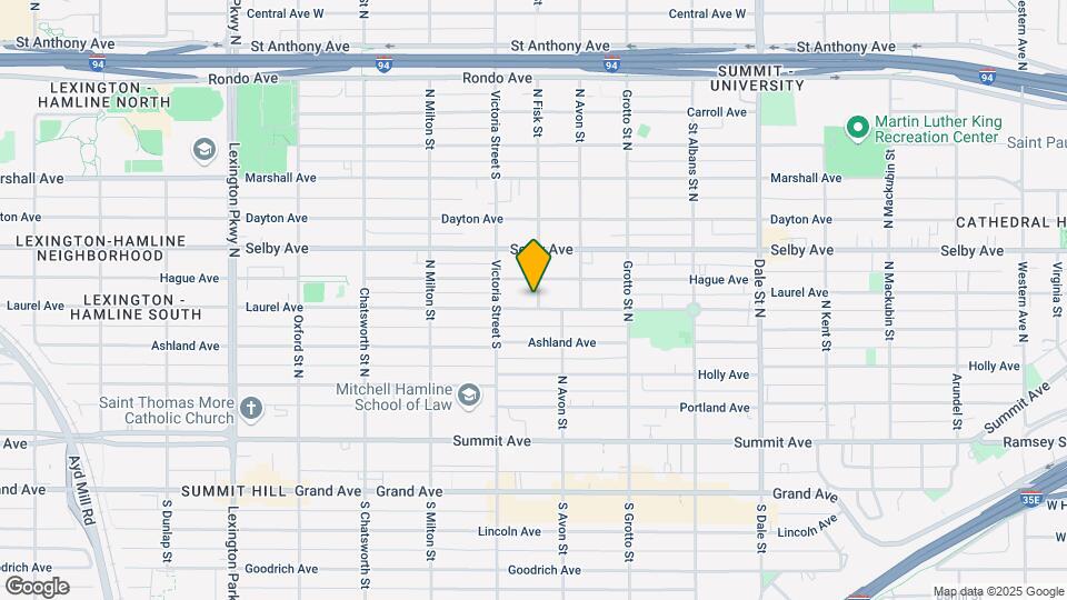 823 Laurel Ave, Unit Right Map and Location Details