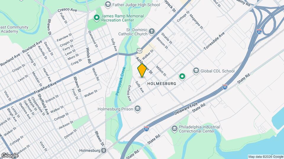 4424 Wingate St Map and Location Details