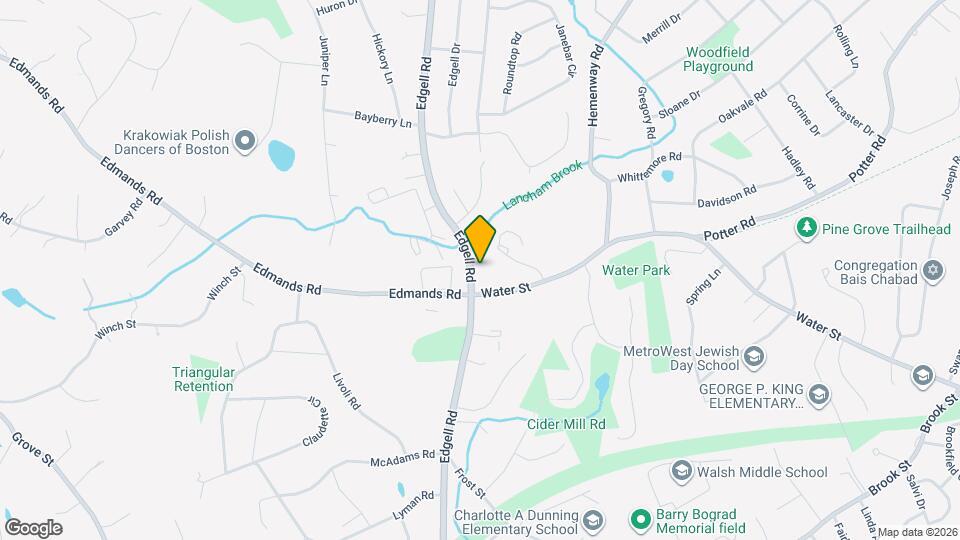 911 Edgell Rd Map and Location Details