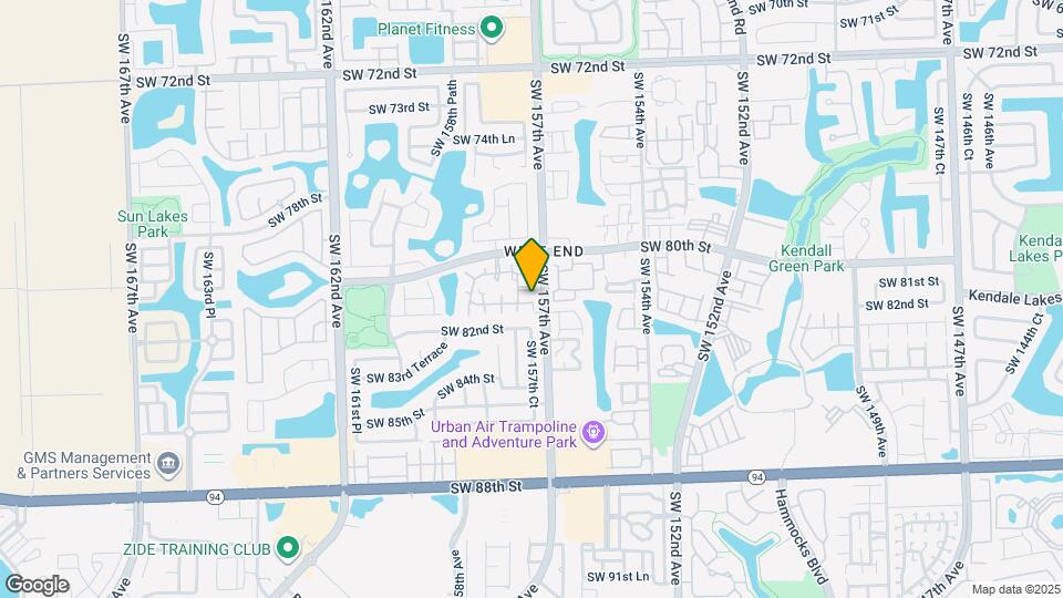 15715 SW 81st St Map and Location Details