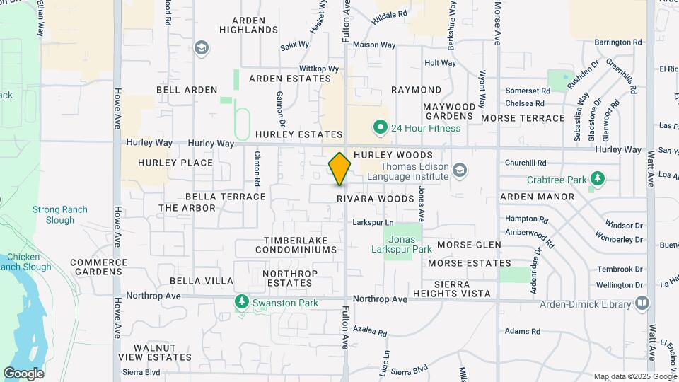 Rosewood Village Apartments Map and Location Details