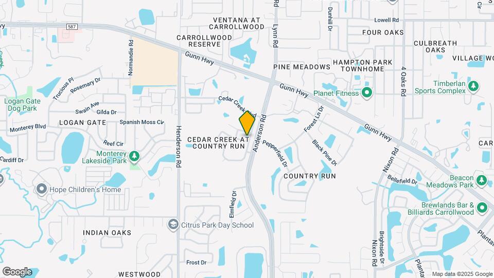 5901 Birchwood Dr Map and Location Details