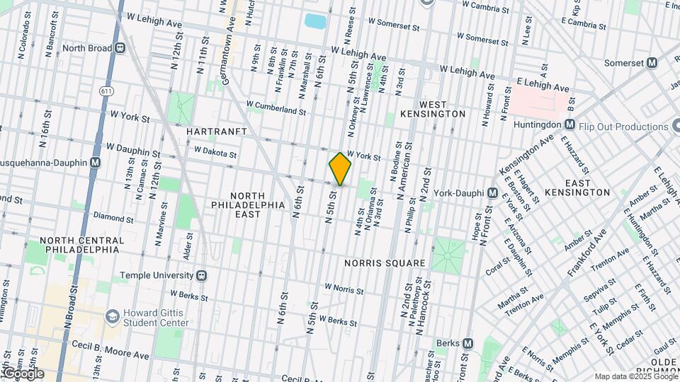 2261 N 5th St Map and Location Details