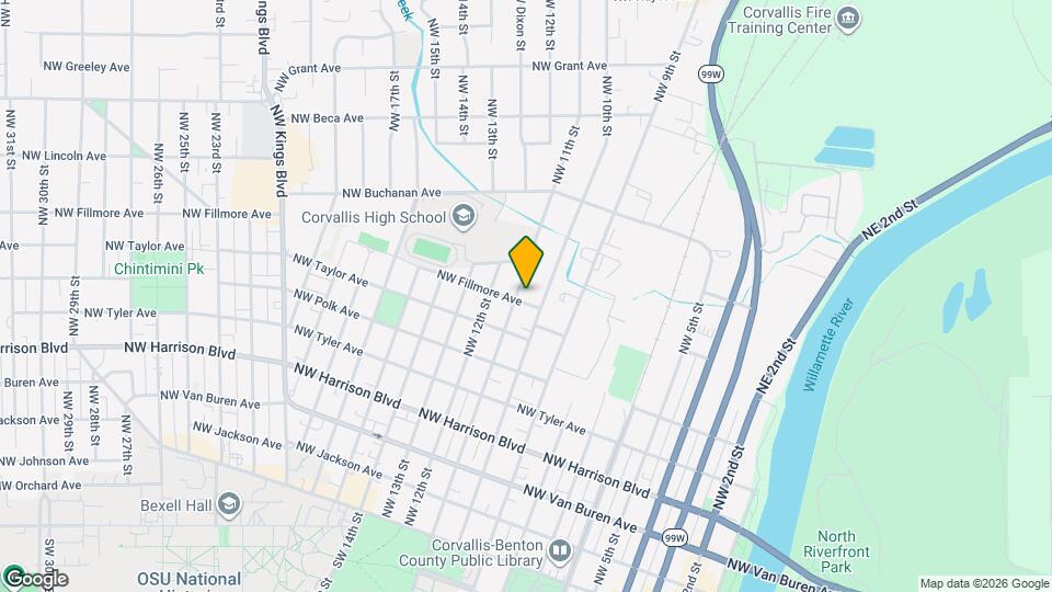 803 NW 11th St Map and Location Details