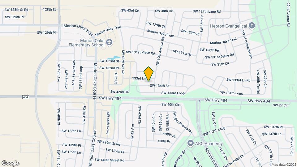 4031 SW 134th St Map and Location Details