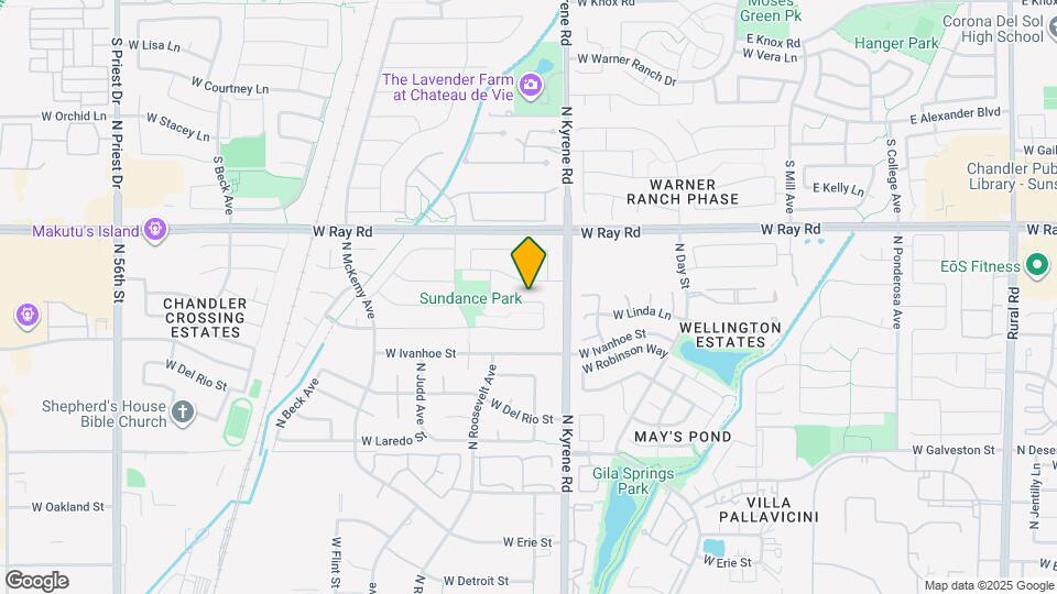 6092 W Dublin Ln Map and Location Details