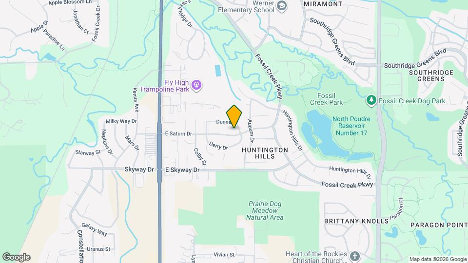 424 Saturn Dr Map and Location Details